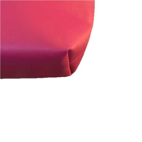 Salvatore Ferragamo Makeup Cosmetics Bag Fuscia Vegan Leather Snap Close Pockets - Picture 6 of 9
